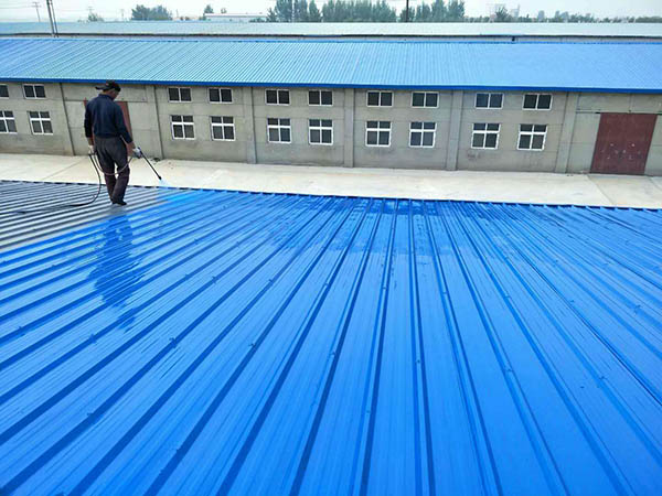 德城 彩钢瓦喷漆翻新工业厂房、仓库